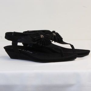 Anne Klein iFlex Black Sandal